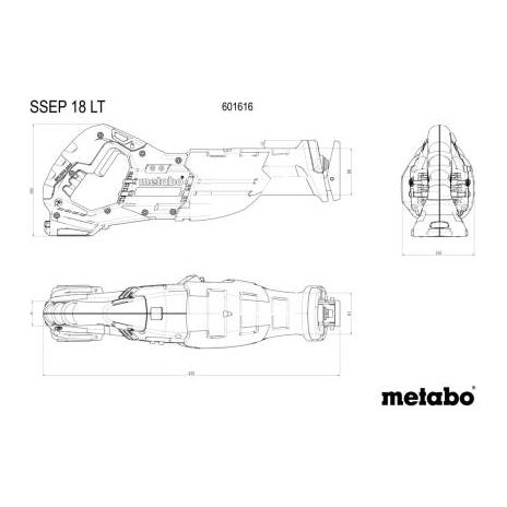 Metabo Cordless Sabre Saw