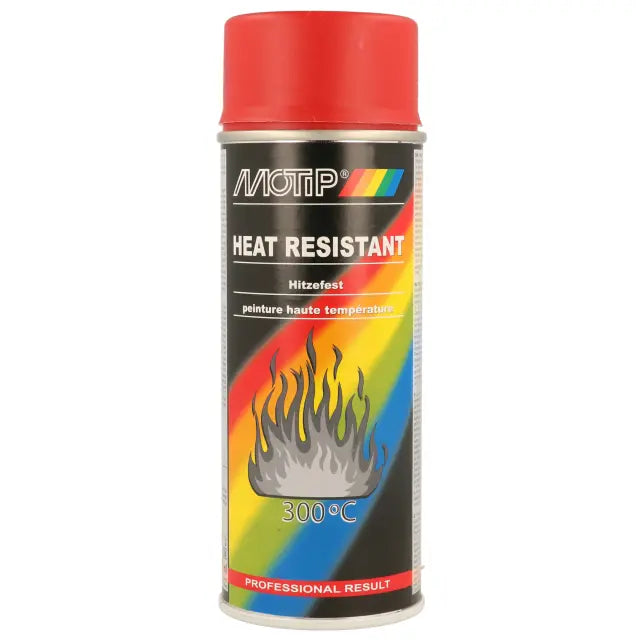 Motip Heat Resistant Paint Red 400ml