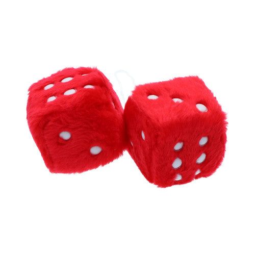 Carpoint Fuzzy Dice - Red