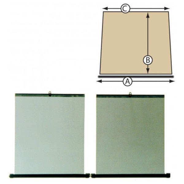 Carpoint Roller Blind 2 X 45cm - 2 Pieces