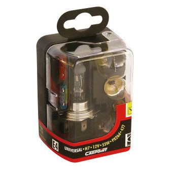 Carpoint 7 - Piece Spare Bulb Set H7