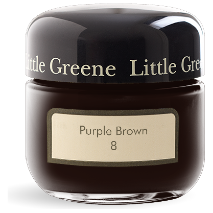 Little Greene Purple Brown Paint 008