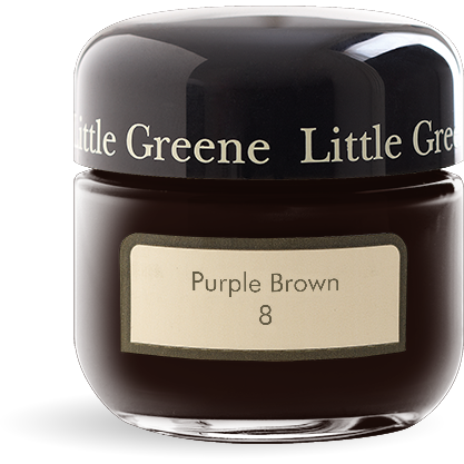 Little Greene Purple Brown Paint 008