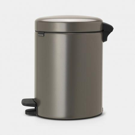 Brabantia Newicon Pedal Bin - 5L - Platinum