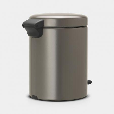 Brabantia Newicon Pedal Bin - 5L - Platinum