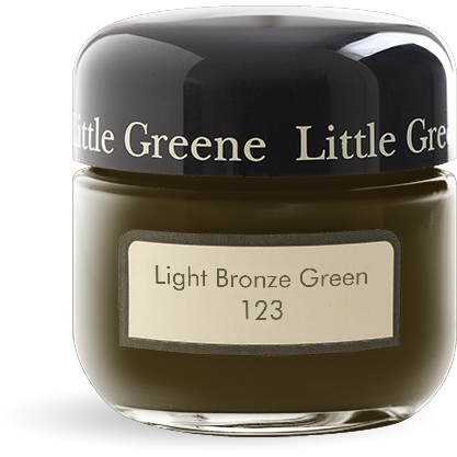 Little Greene Light Broze Green Paint 123