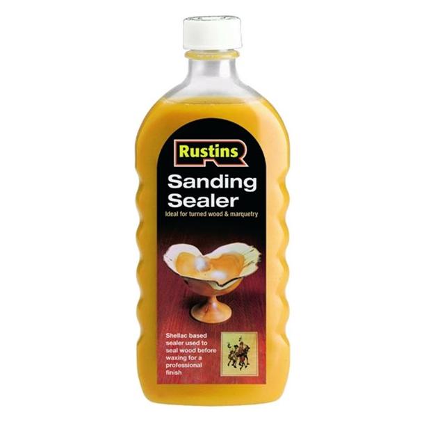 Rustins Shellac Sanding Sealer - 500ml