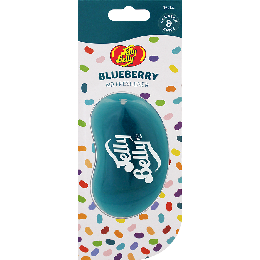 Jelly Belly Air Freshener 3D Blueberry