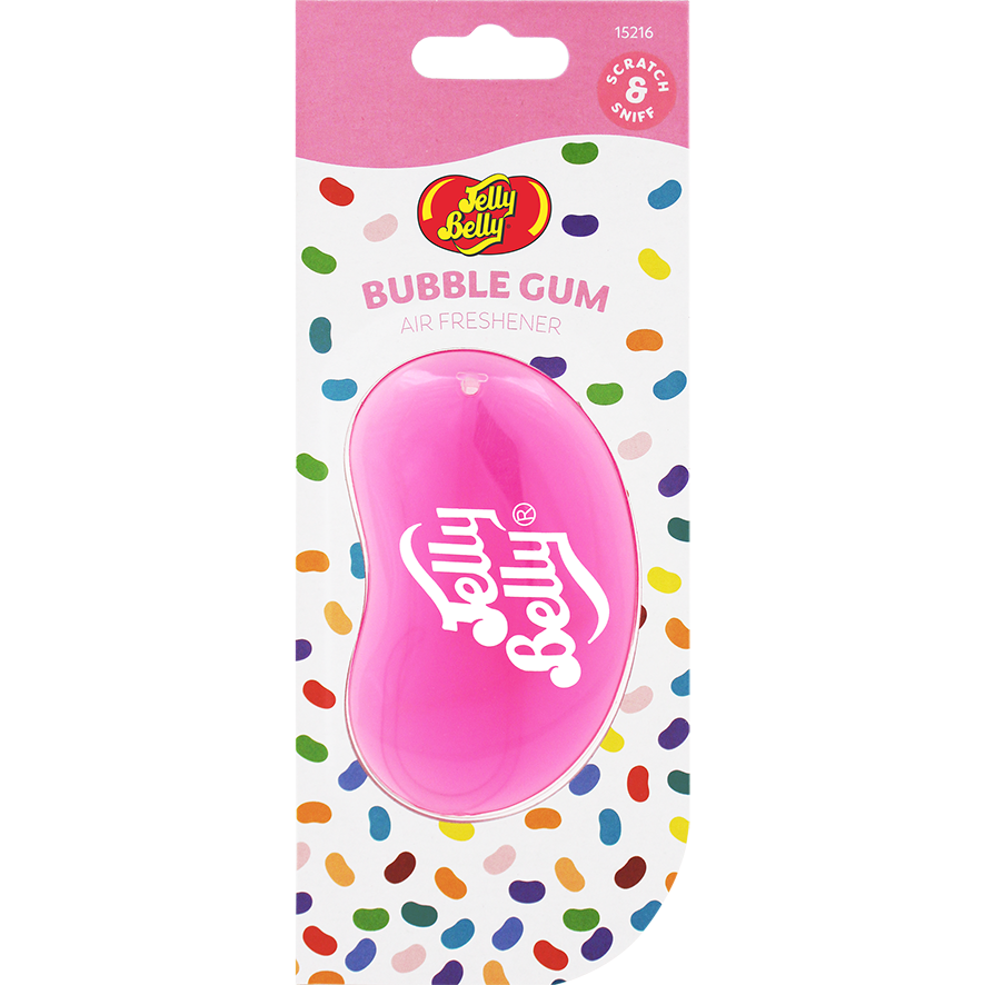 Jelly Belly Air Freshener 3D Bubblegum