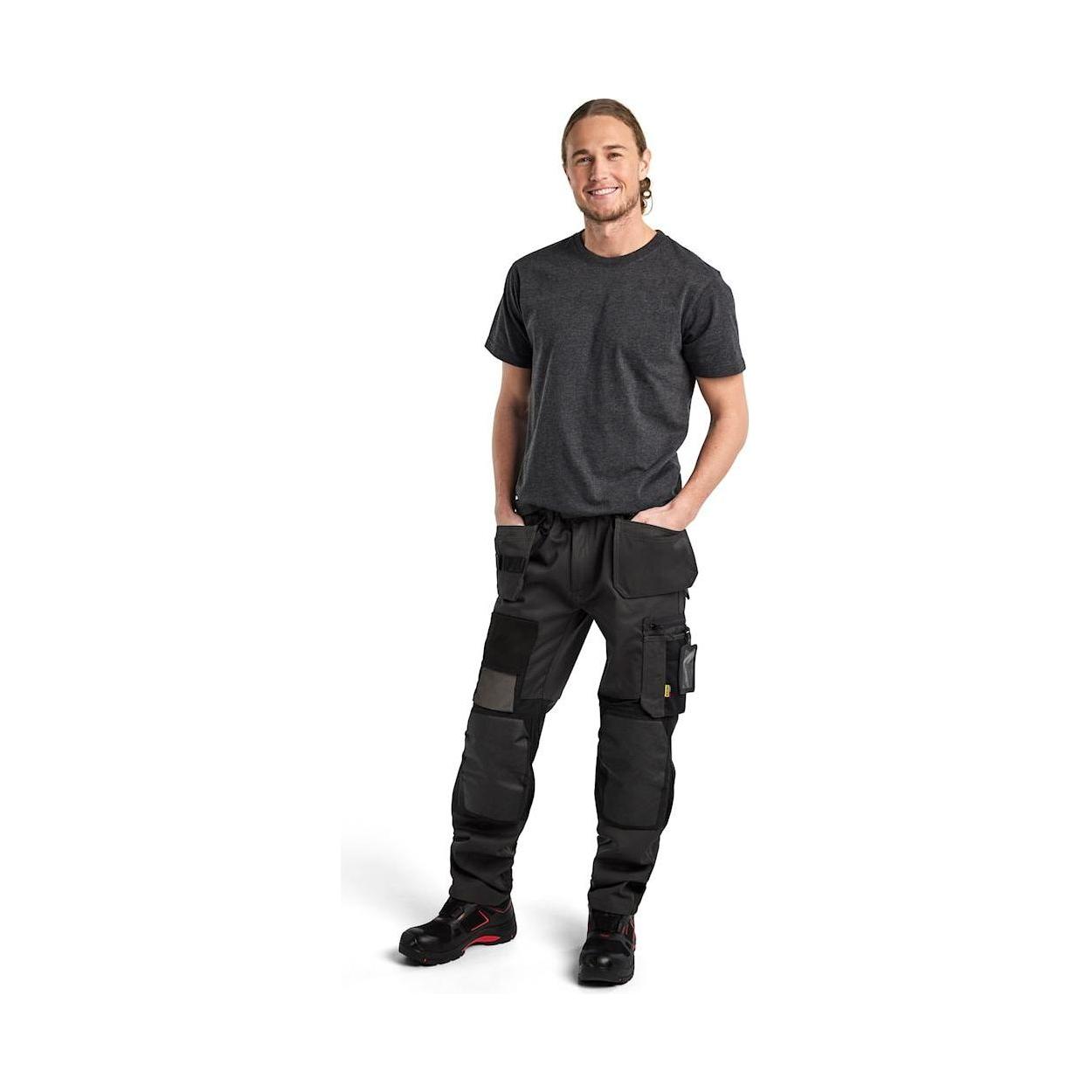 Blaklader 1522 Craftsman Trousers 4-Way Stretch Black