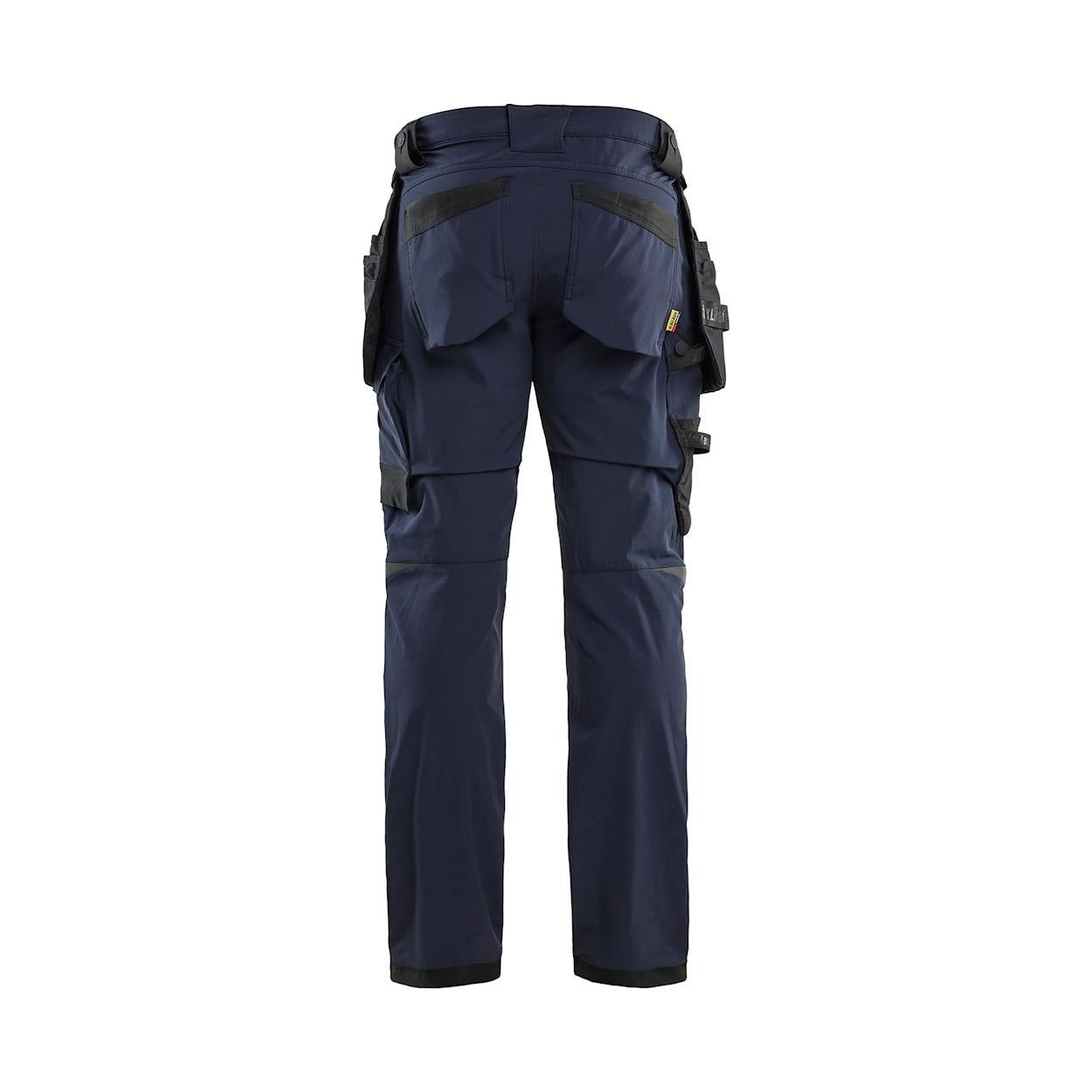 Blaklader 1522 Craftsman Trousers 4-Way Stretch Navy