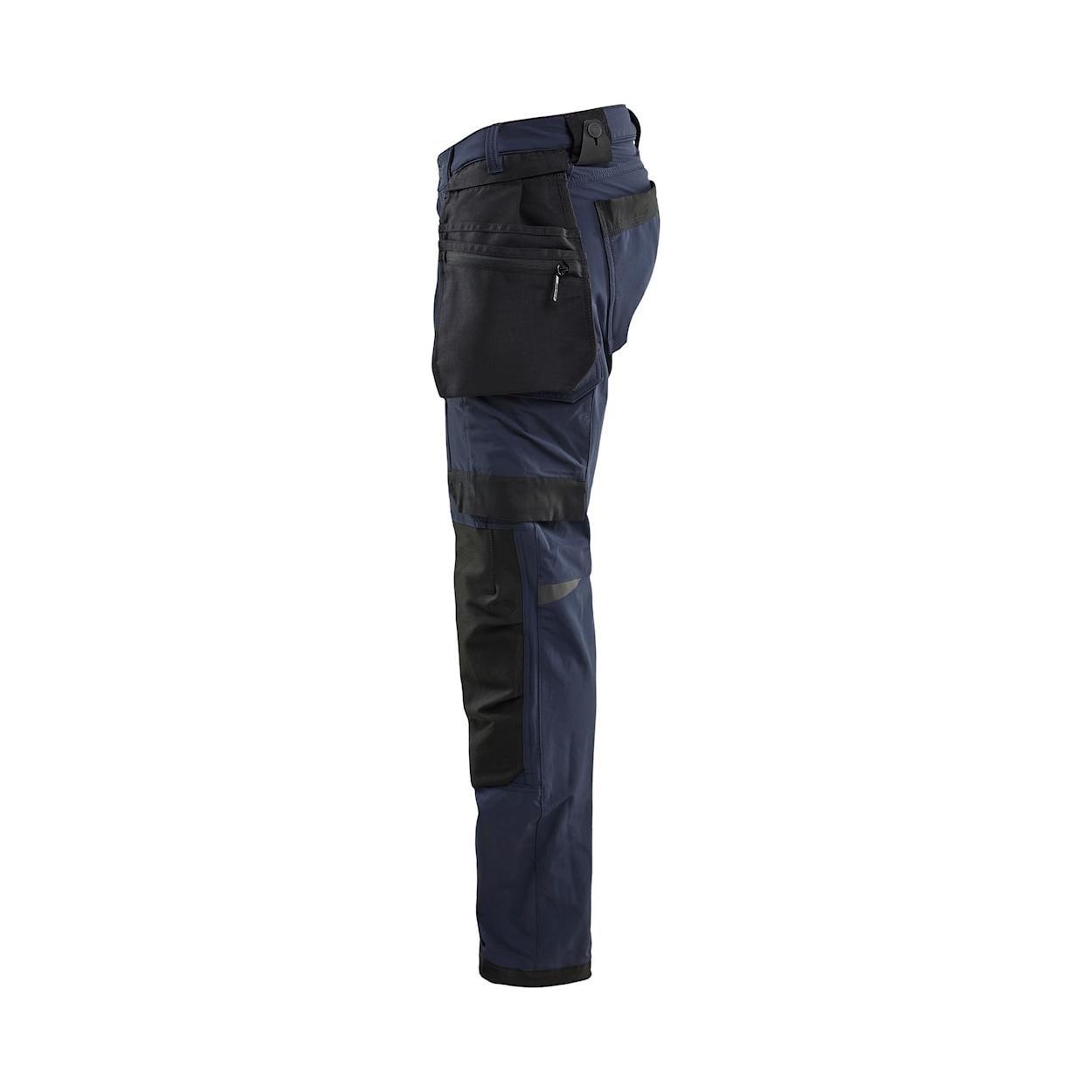 Blaklader 1522 Craftsman Trousers 4-Way Stretch Navy