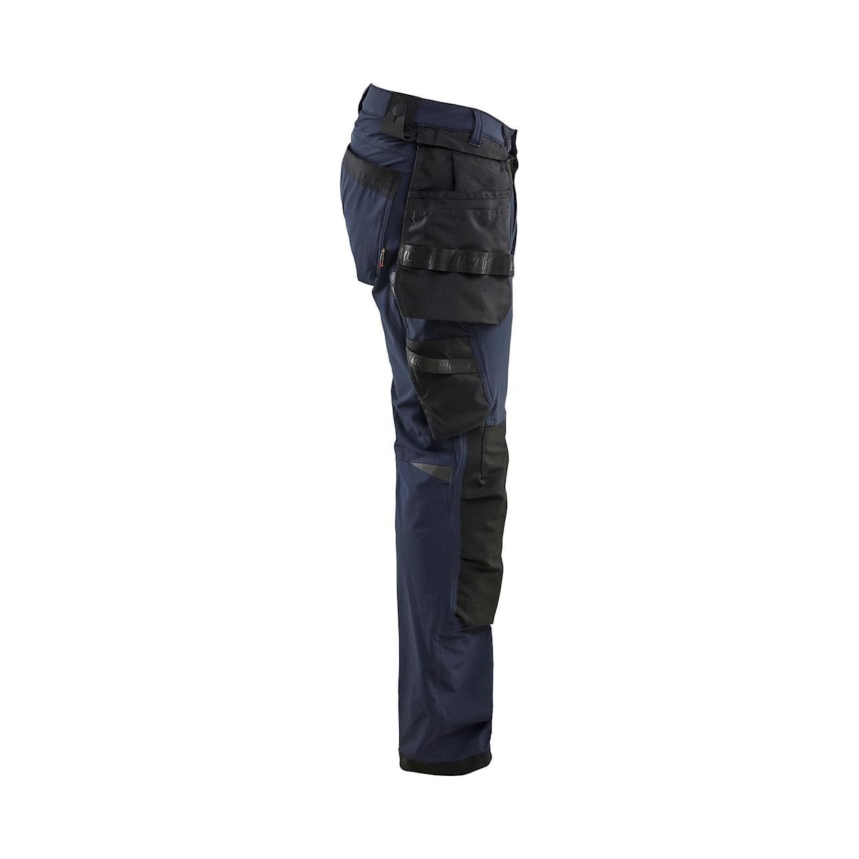 Blaklader 1522 Craftsman Trousers 4-Way Stretch Navy