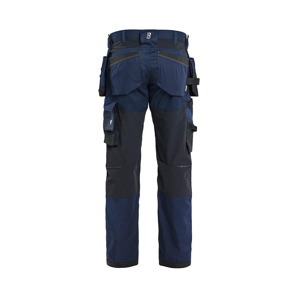 Blaklader 1750 Craftsman Trousers With Stretch Navy