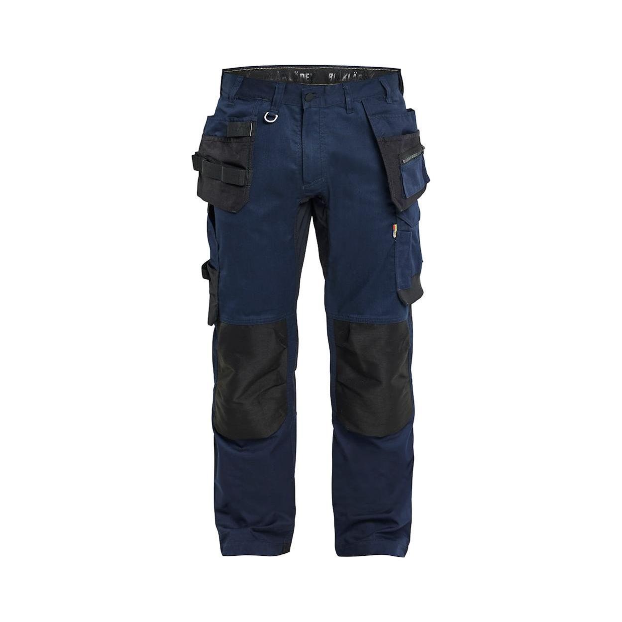 Blaklader 1750 Craftsman Trousers With Stretch Navy