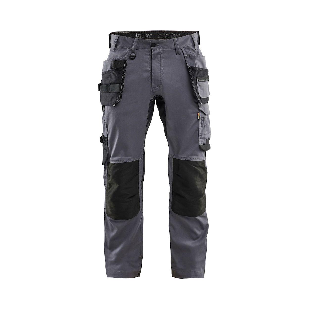 Blaklader 1750 Craftsman Trousers With Stretch Grey