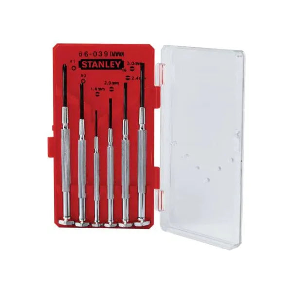 Stanley Precision Screwdriver Set - 6 Pieces