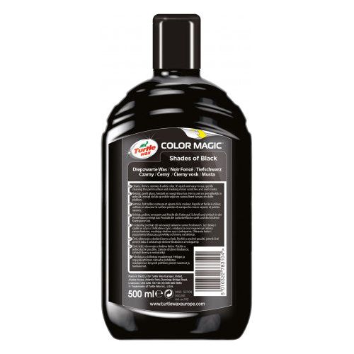 Turtle Wax Colour Magic Jet Black - 500ml