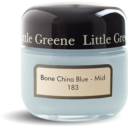 Little Greene Bone China Blue Mid Paint 183