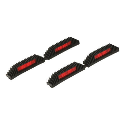 Carpoint Door Strip Set - 220mm - 2X 60cm - Black