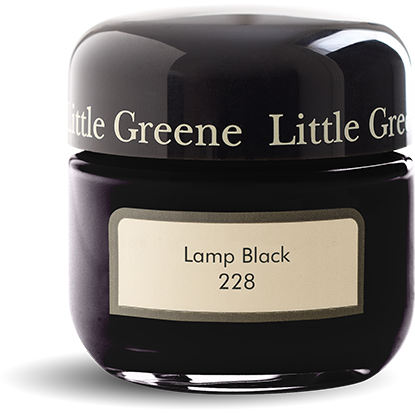 Little Greene Lamp Black Paint 228