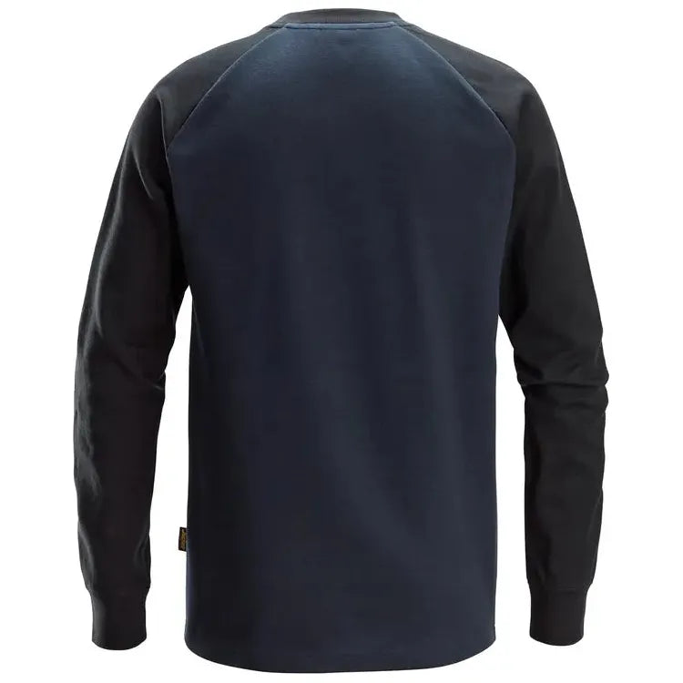 Snickers 2840 Two Coloured Sweatshirt Navy/Black