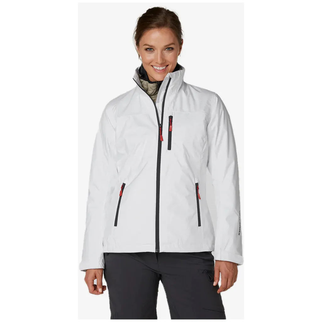 Helly Hansen Ladies Crew Midlayer Jacket White