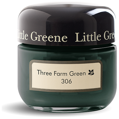 Little Greene Three Farm Green Paint 306