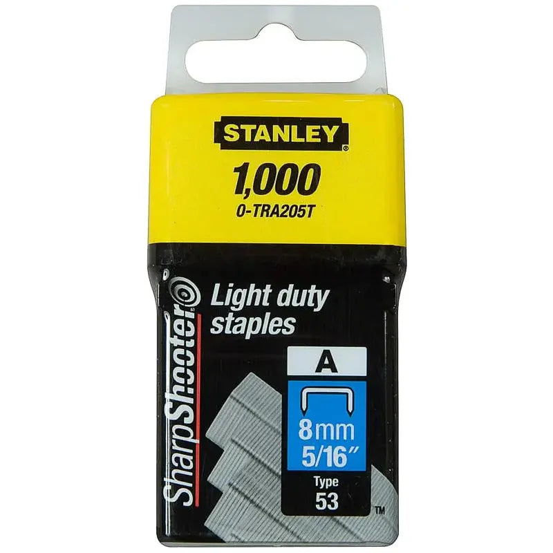 Stanley Light Duty Staple - Pack of 1000