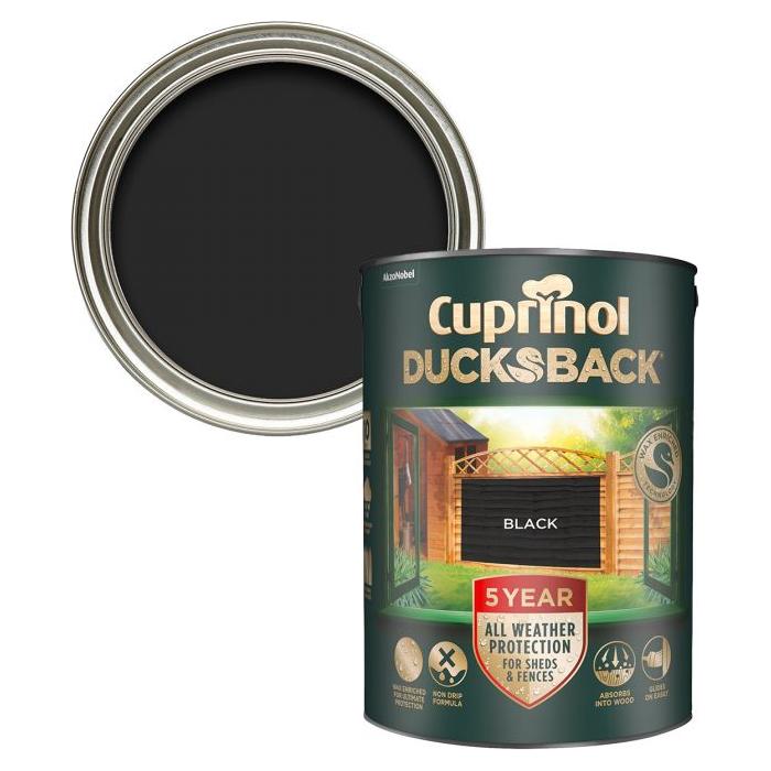 Cuprinol Ducksback | Black - 9 Litre