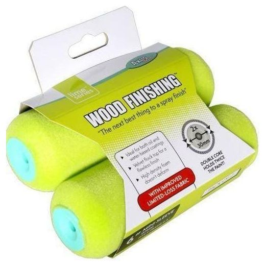 Axus Decor Lime Series Wood Finishing Jumbo Roller Sleeves 6" | 2 Pack