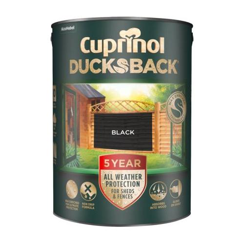 Cuprinol Ducksback | Black - 9 Litre