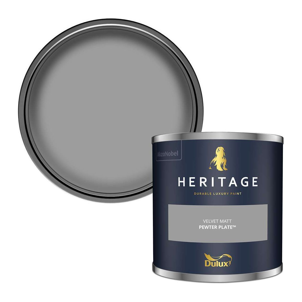 Dulux Heritage Pewter Plate