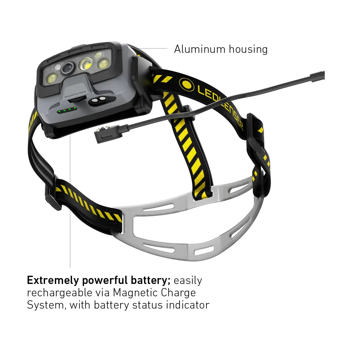 Ledlenser HF8R Work Rechargeable Head Torch