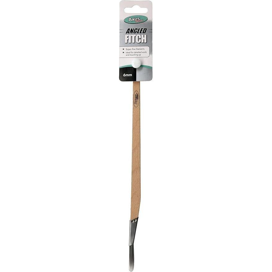 Axus Decor Angled Fitch Grey Series Paint Brush