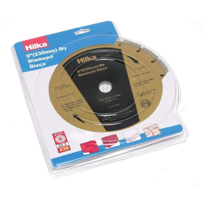 Hilka Diamond Disc - 230mm Segmented Cutting 9In