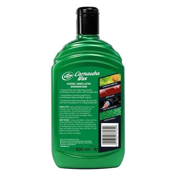 Turtle Wax Liquid Carnauba Wax - 500ml