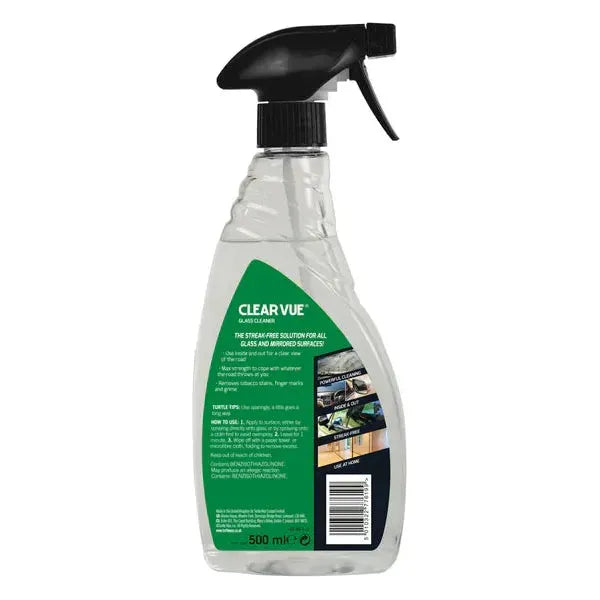 Turtle Wax Clearvue Glass Cleaner - 500ml