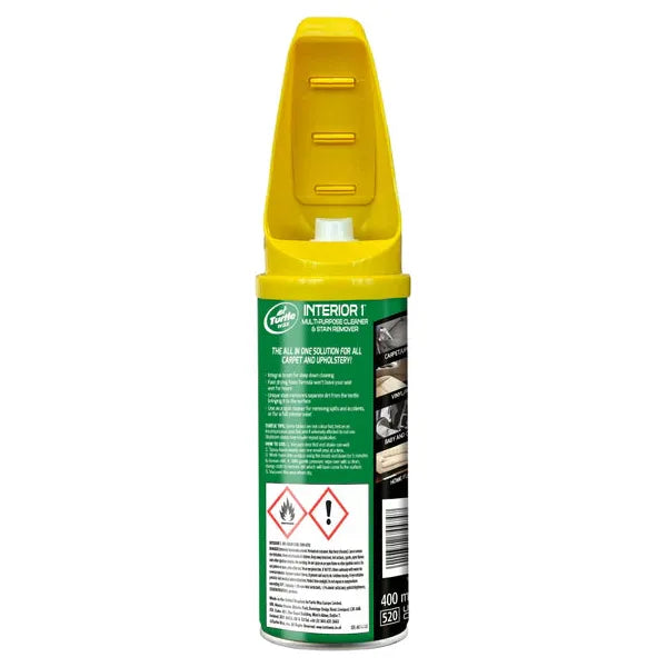 Turtle Wax Interior 1 Brush Cleaner - 400ml