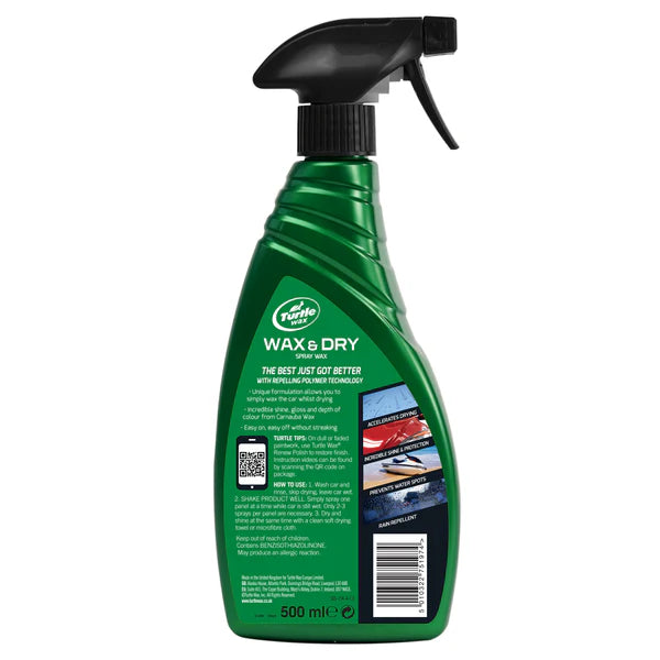 Turtle Wax Wet & Wax - 500ml