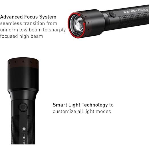 Ledlenser P7 + P3 Free Torch Black