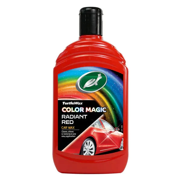 Turtle Wax Colour Magic Red Car Wax Polish - 500ml