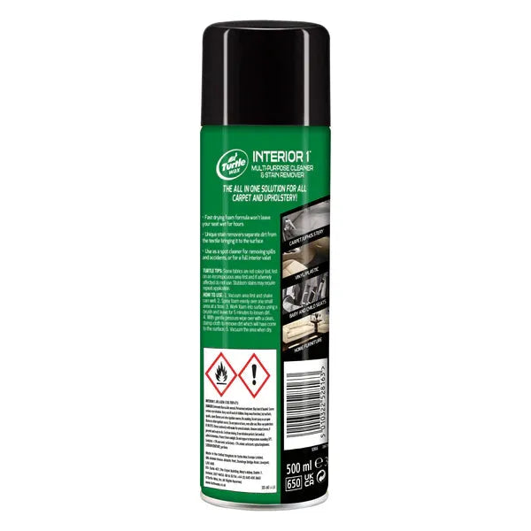 Turtle Wax Interior 1 Spray Cleaner 500ml