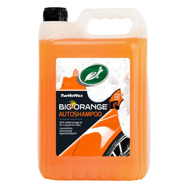 Turtle Wax Big Orange Car Shampoo - 5L