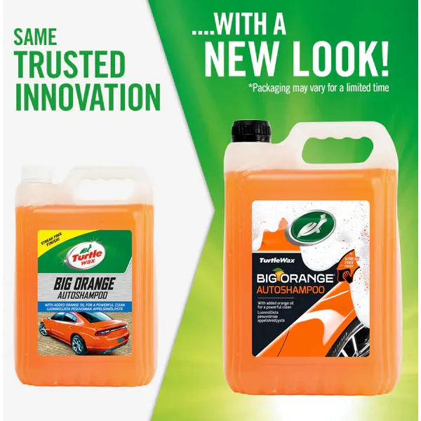 Turtle Wax Big Orange Car Shampoo - 5L