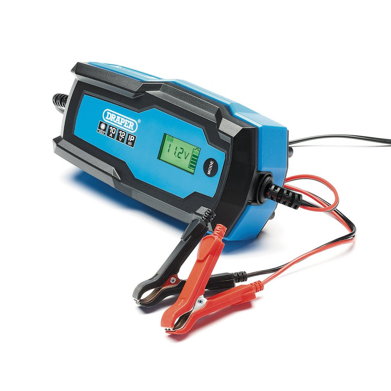 Draper 6/12V Smart Charger and Battery Maintainer, 10A