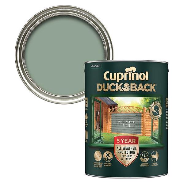 Cuprinol Ducksback | Delicate Pine - 5 Litre