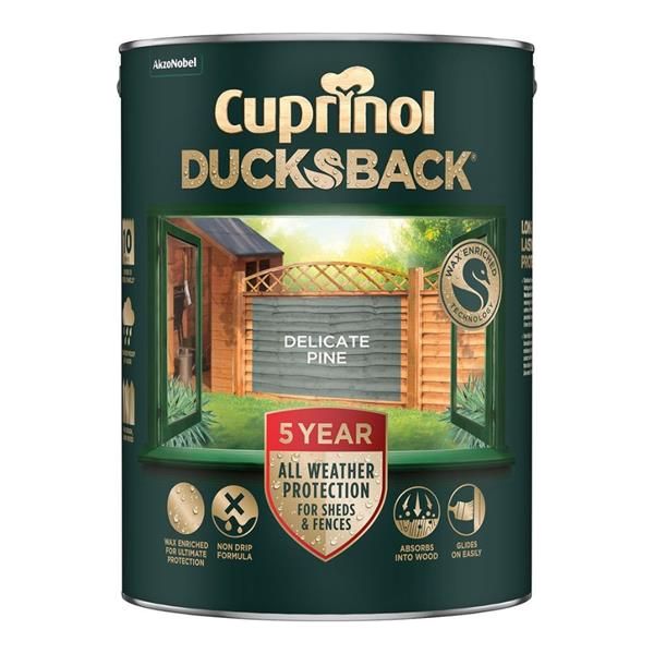 Cuprinol Ducksback | Delicate Pine - 5 Litre