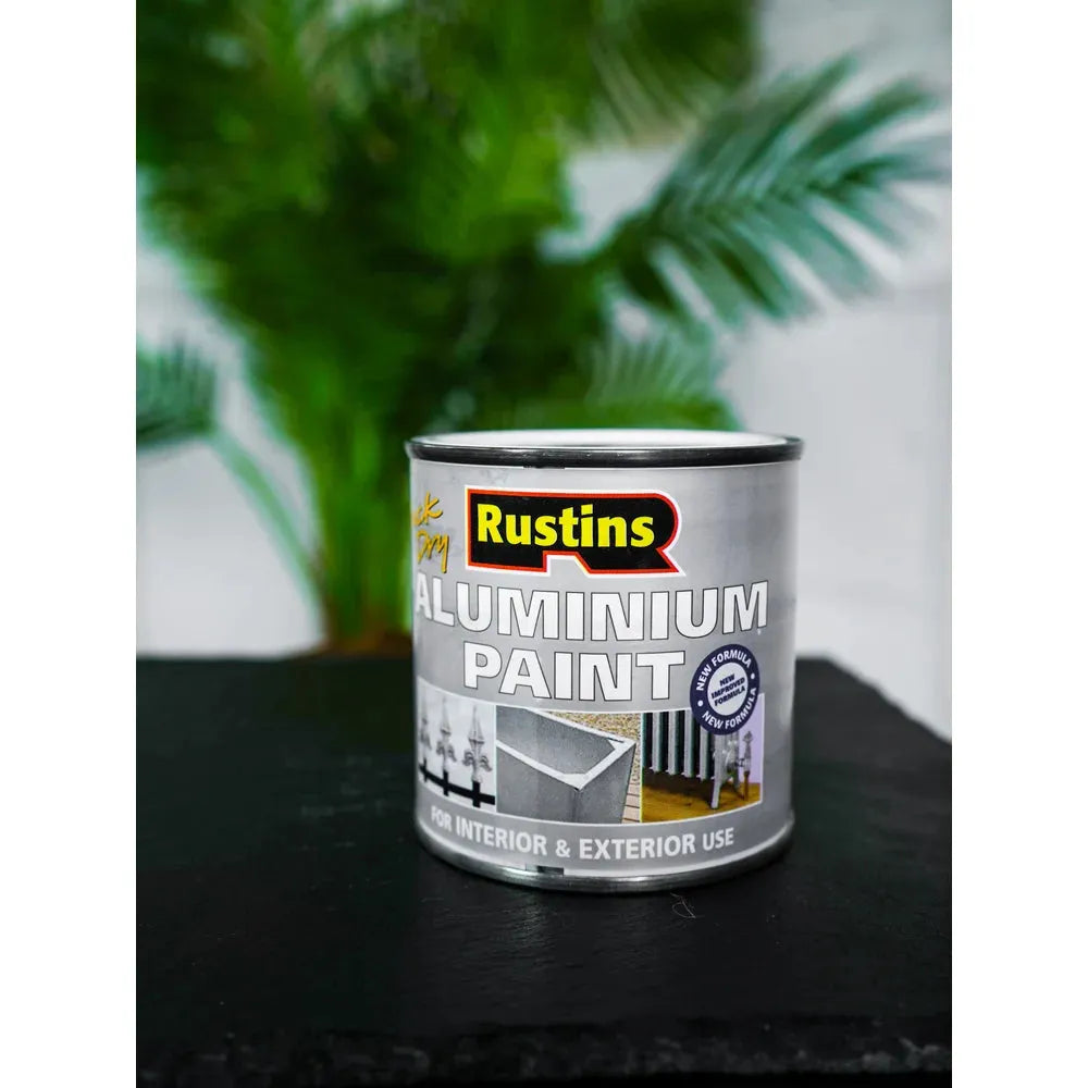 Rustins Quick Dry Aluminium Paint - 250ml