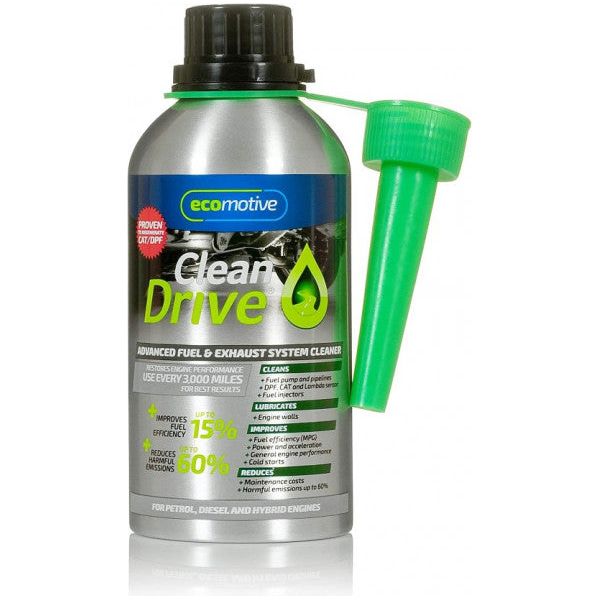 Ecomotive Clean Drive Fuel & Exhaust Cleaner-  450ml